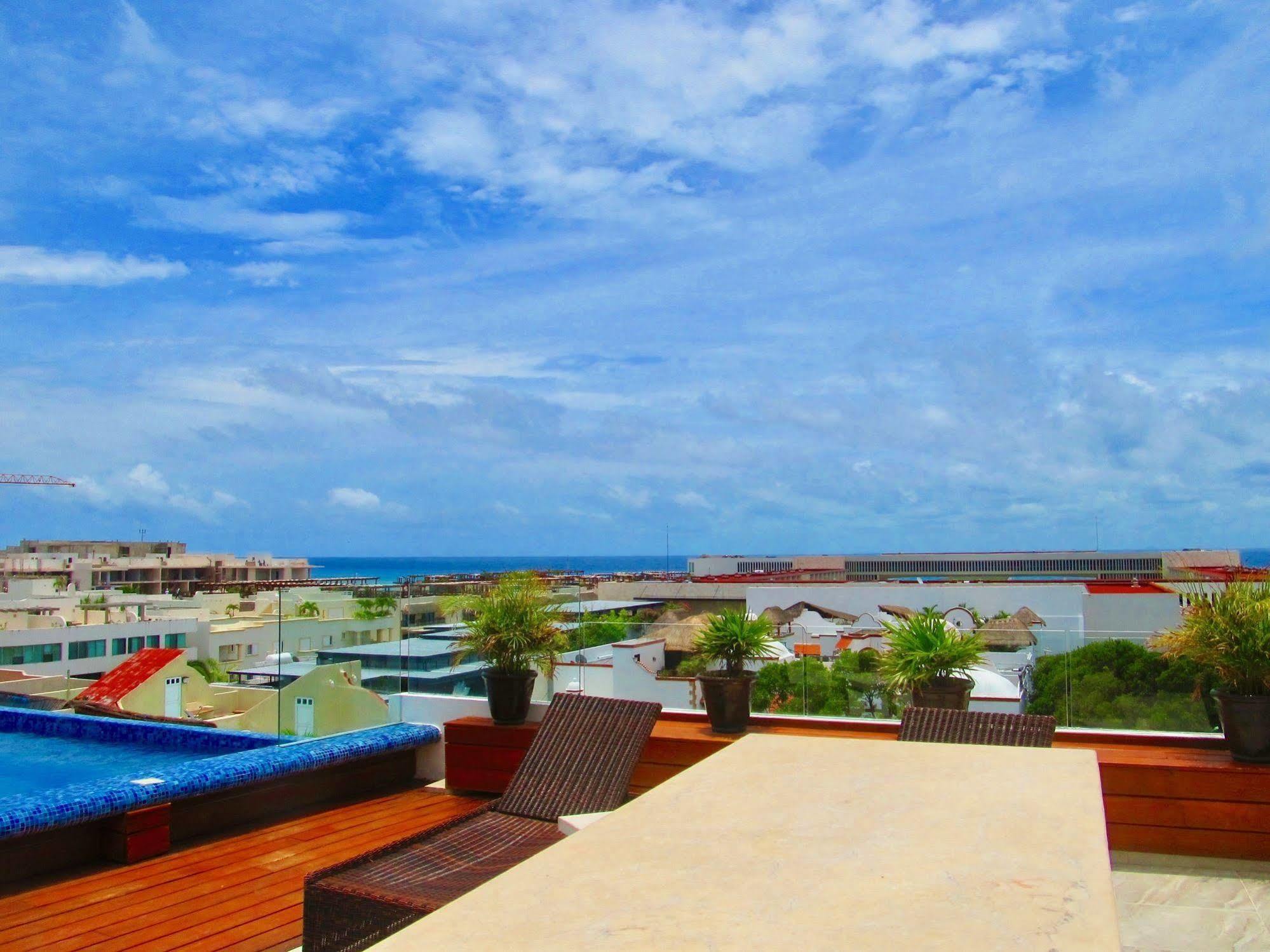 Skyline 24Th Apartment Playa del Carmen Bagian luar foto