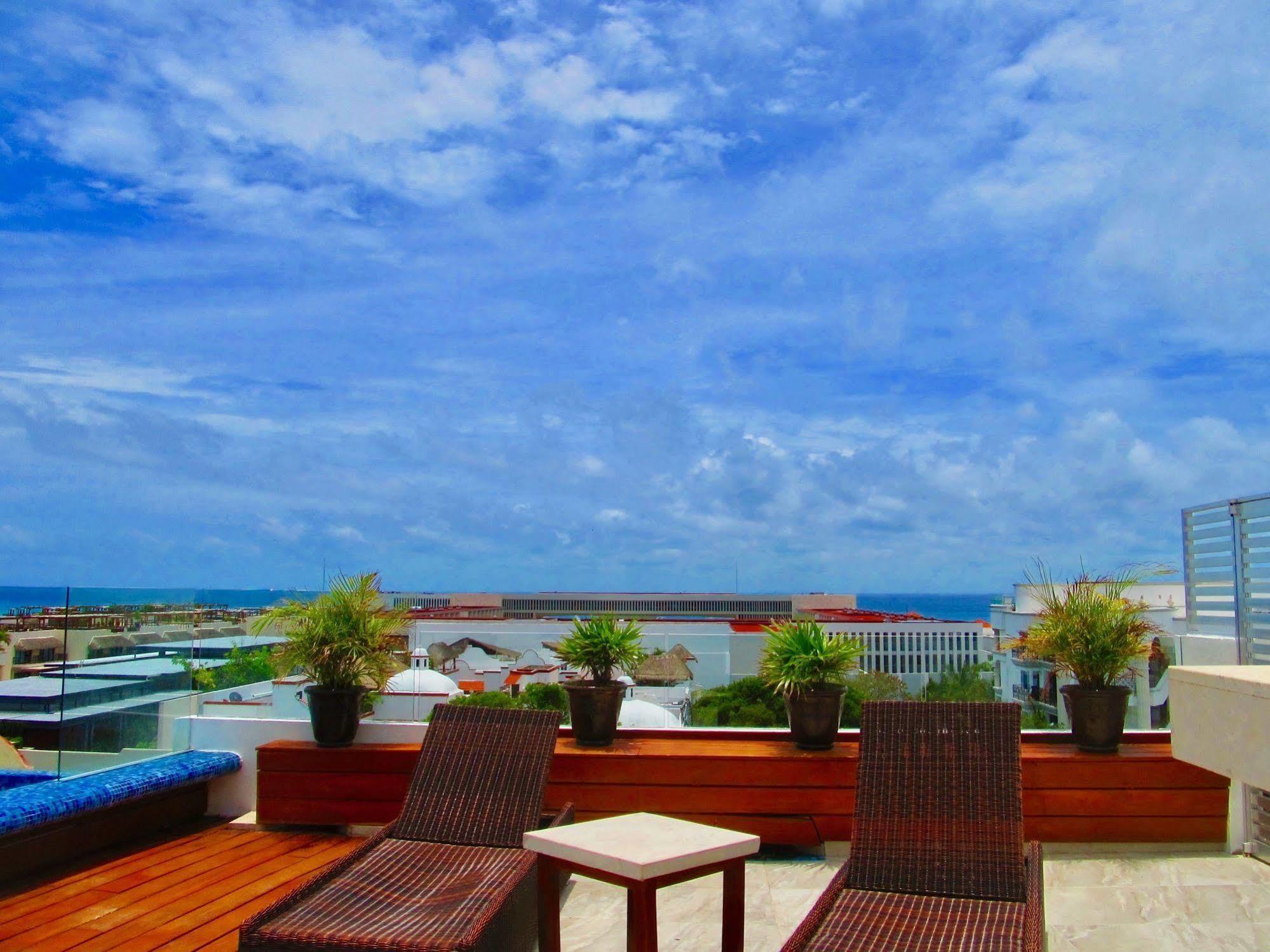 Skyline 24Th Apartment Playa del Carmen Bagian luar foto