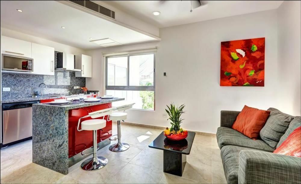 Skyline 24Th Apartment Playa del Carmen Bagian luar foto